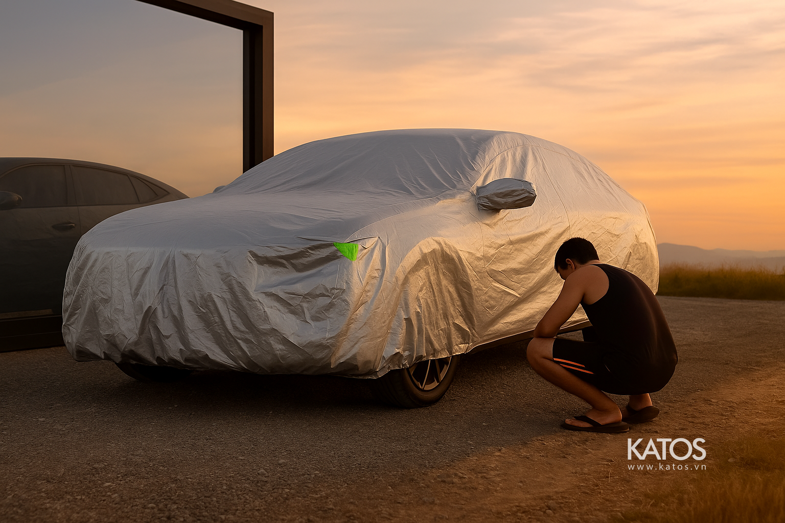 bạt trùm xe ô tô che nắng mưa